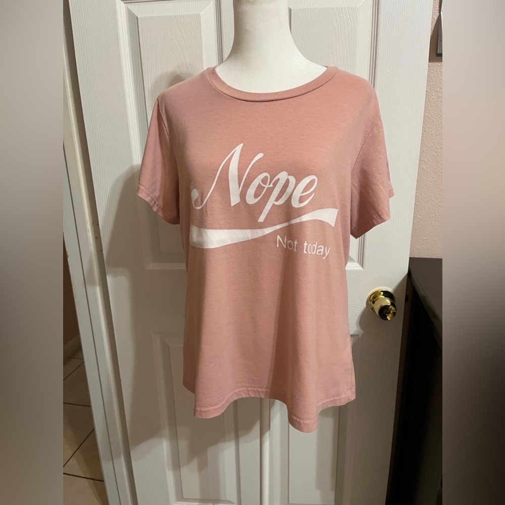 ❤️ SHEIN Nope Not Today Shorts sleeve shirt